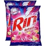 RIN Big Bazaar Combo - Rin Refresh Detergent Powder Lemon and Rose, 1Kg (Pack of 2) Promo Pack RIN Big Bazaar Combo - Rin Refresh Detergent Powder Lemon and Rose, 1Kg (Pack of 2) Promo Pack 4.2 out of 5 stars 46 ₹190.00 (₹190.00/kg) Get it Jan 24 - 25